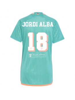 Inter Miami Jordi Alba #18 Replika Tredje Kläder Dam 2024-25 Kortärmad